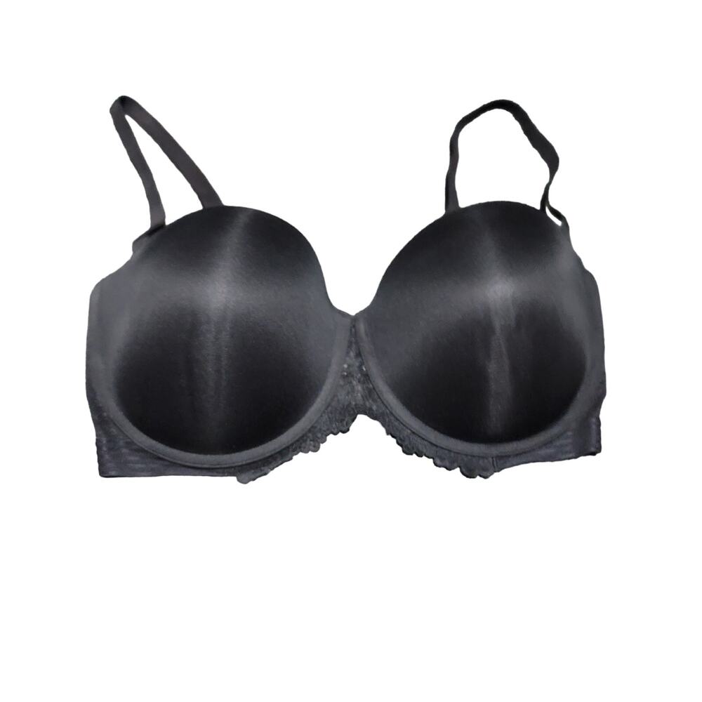 Maidenform Multiway Push-Up Strapless Bra 40DD Black Lace Underwire Intimates